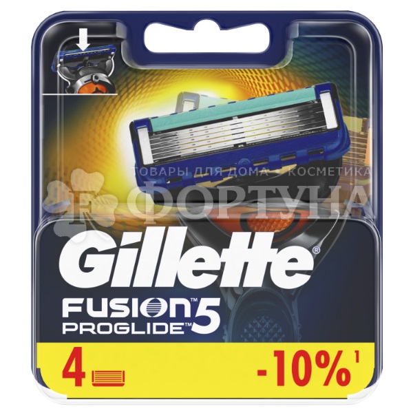 Кассеты Gillette Fusion PROGLIDE 4 шт