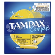 Тампоны TAMPAX Compak Regular 8 шт с аппликатором