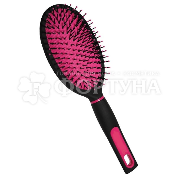 Щетка Beauty Style  для волос цветная овальная большая артикул 58887