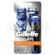 Станок Gillette Fusion Progl Styler Power 1 шт плюс 3 насадки