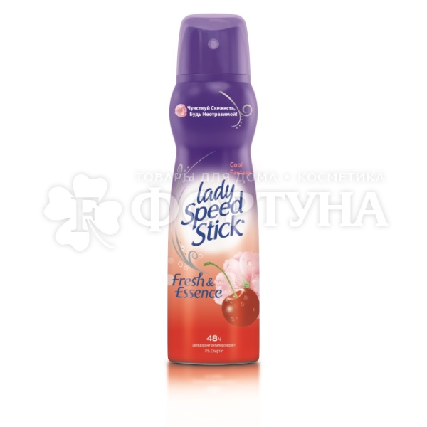 Дезодорант аэрозольный Lady Speed Stick Fresh & Essence 150 мл Вишня