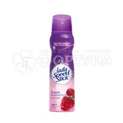 Дезодорант аэрозольный Lady Speed Stick Fresh & Essence 150 мл Малина
