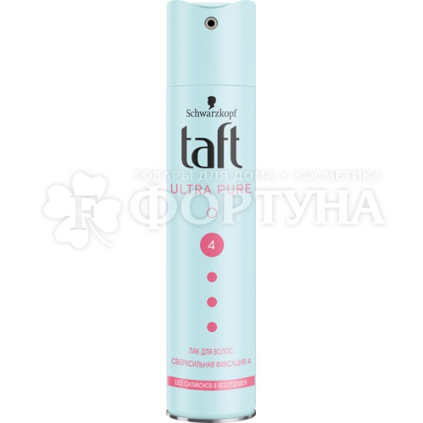 Лак для волос Taft 225 мл Ultra Pure без запаха сверхсильная фиксация