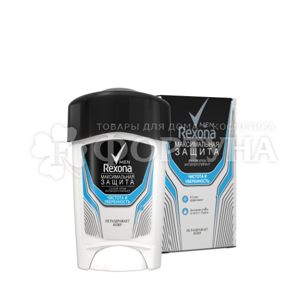 Дезодорант кремовый Rexona Men 45 мл Чистота и уверенность