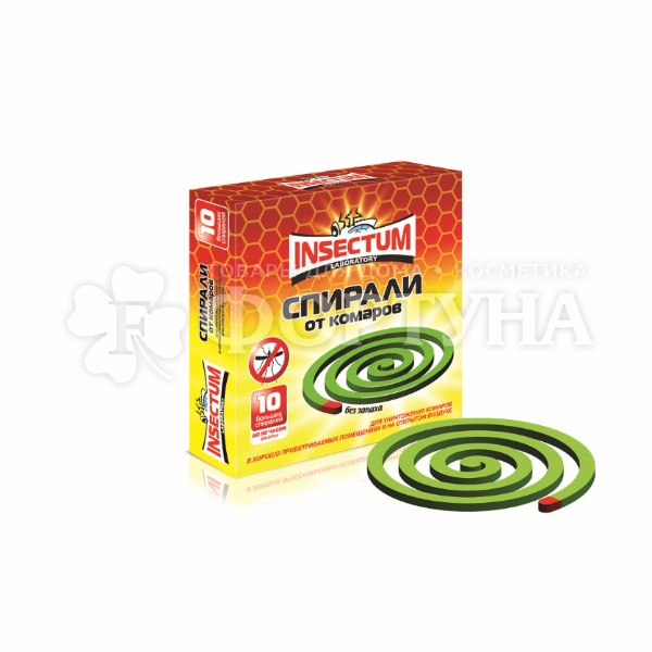 Спираль Insectum Laboratory  10 шт антимоскитная
