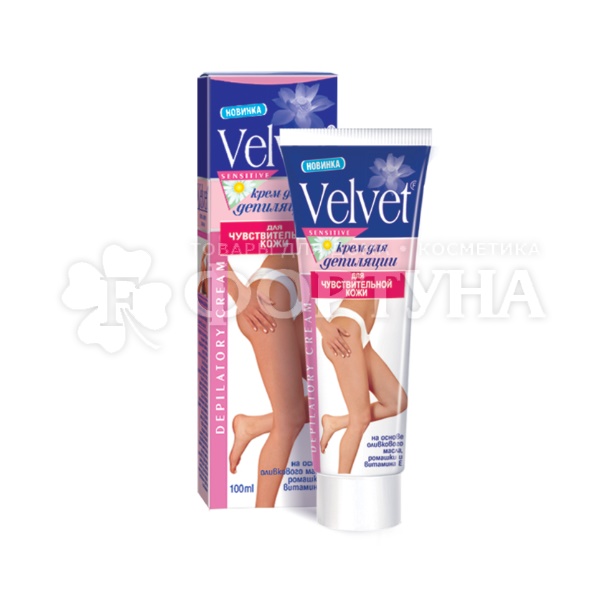 Крем для депиляции Velvet 100 мл Для чувствительной кожи