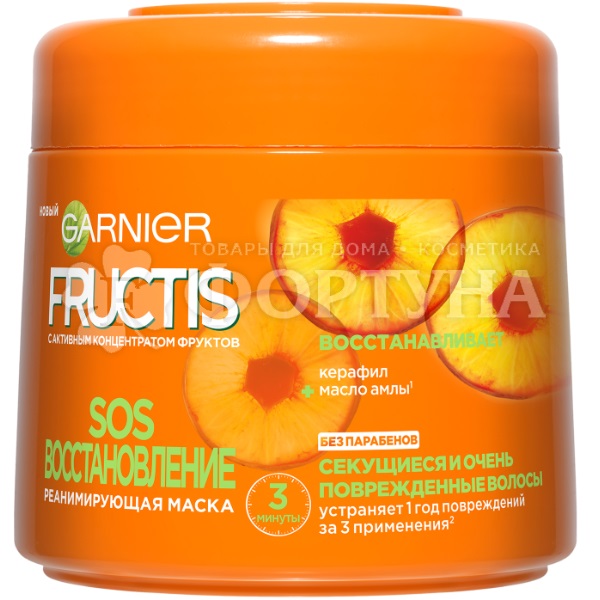 Маска для волос Fructis 300 мл SOS  Восстановление