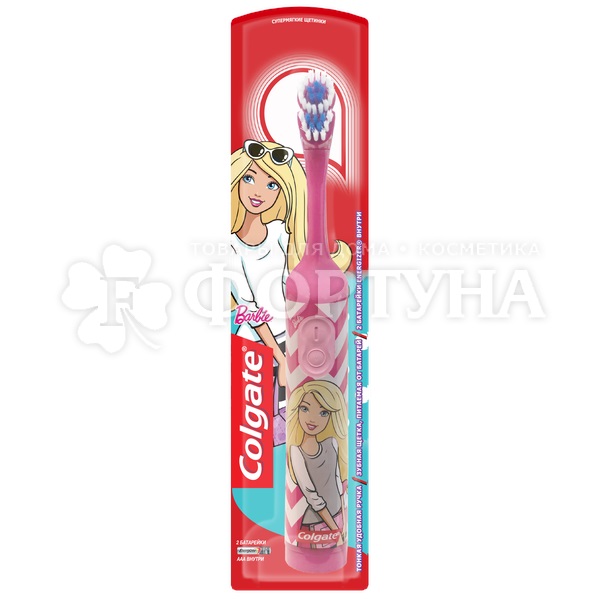 Зубная щетка Colgate Barbie/Batman в ассортименте Электрическая